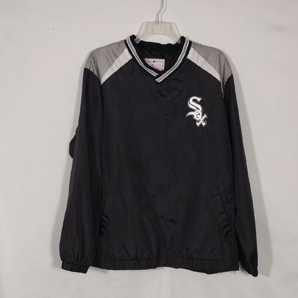 EUC Chicago White Sox MLB Wind Breaker Jacket Men's Size XL - Picture 1 of 10